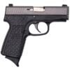kahr ct380 black polymer grip with basketweave frame 380 auto acp 3in stainless pistol 71 rounds 1618473 1