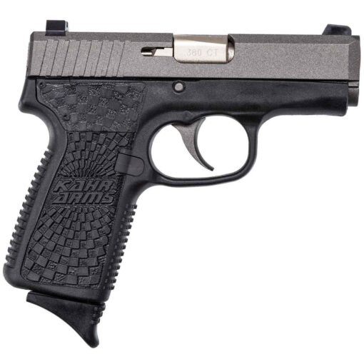 kahr ct380 black polymer grip with starburst frame 380 auto acp 3in stainless pistol 71 rounds 1618474 1
